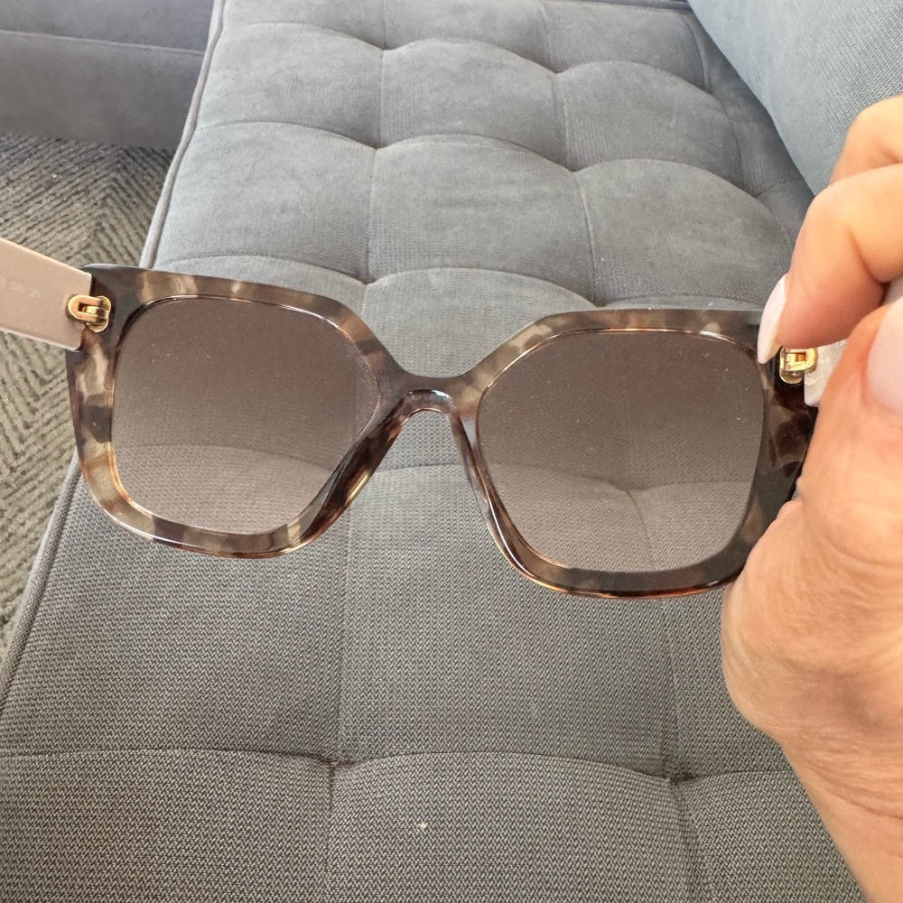 Prada PR 24XS Sunglasses, Brown Gradient Caramel Tortoise - Picture 8 of 10